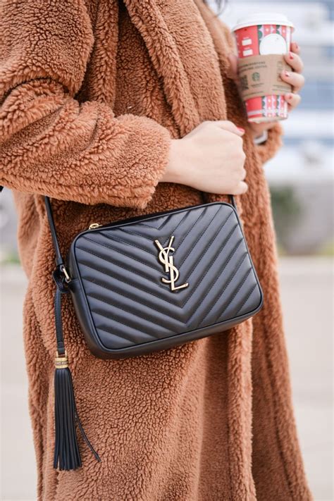 ysl lou camera bag small|YSL camera bag with pocket.